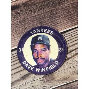 1984 7-11 Slurpee Super Star Sports Coin # 31H Dave Winfield -- Yankees